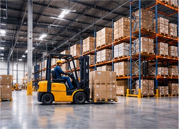 Warehouse fulfillment operation
